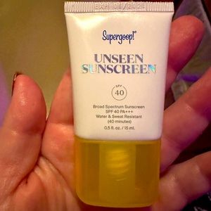 Super goop unseen sunscreen spf 40